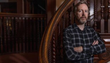 Lo scrittore irlandese Paul Murray