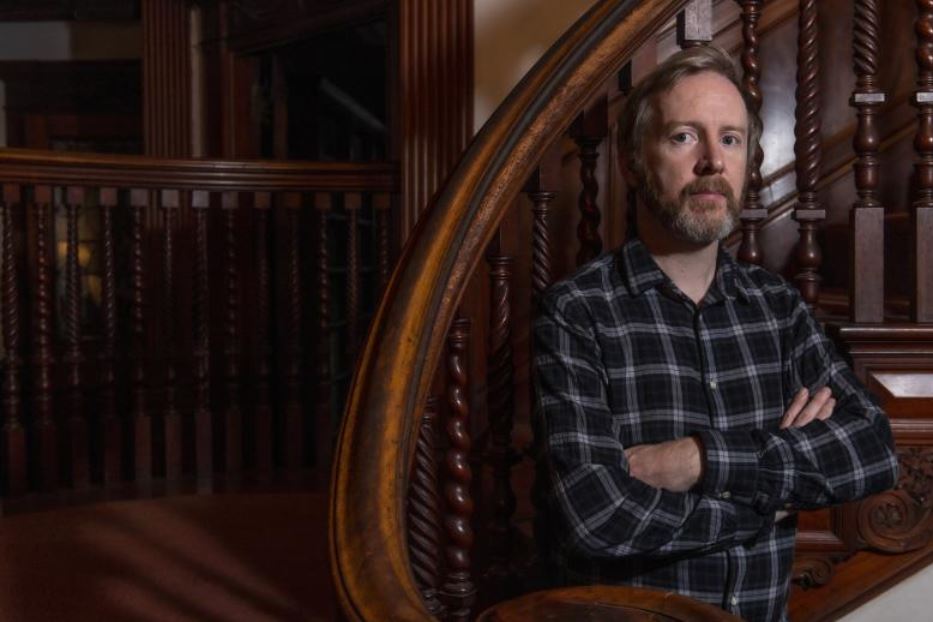 Lo scrittore irlandese Paul Murray