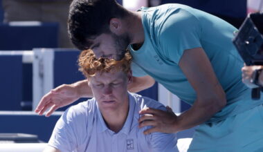 Sinner si ritira: 'Sto male'. Alcaraz vince a Cincinnati - Tennis
