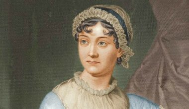 La scrittrice inglese Jane Austen