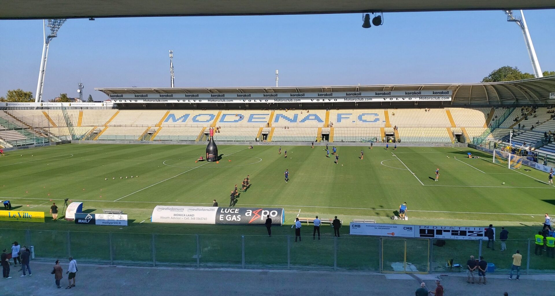 MODENA-FORLI' 2-1, GIALLOBLU ANCORA IMBALLATI, MA QUALCOSA DI INTERESSANTE SI E' VISTO