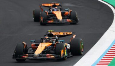 Formula 1, McLaren davanti col brivido. Bene Leclerc, fatica Max