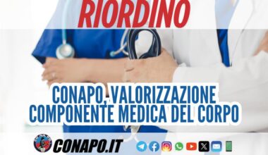 Conapo, valorizzazione componente medica del Corpo. – CONAPO