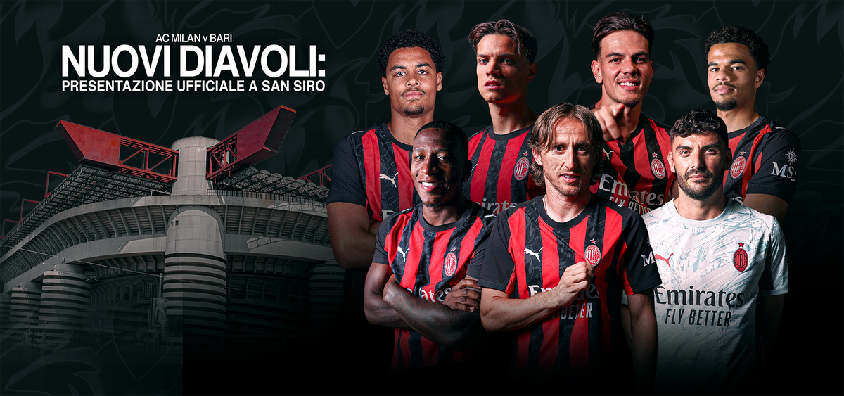 Milan-Bari, pre-partita speciale: Modrić e i nuovi acquisti si presentano a San Siro