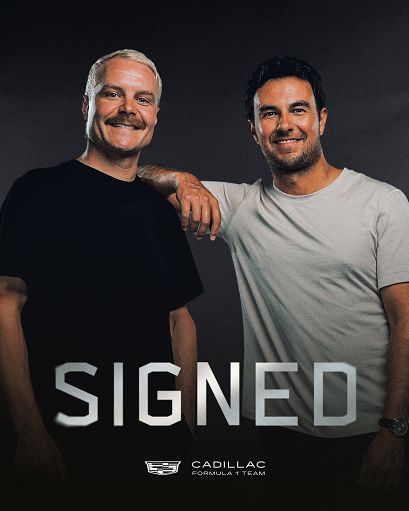 Formula1, Cadillac ufficializza Perez e Bottas per il 2026