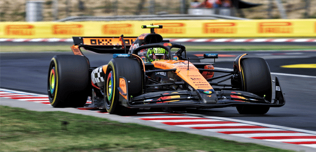 Budapest - Libere 2<br />Sempre Norris-Piastri, poi Leclerc