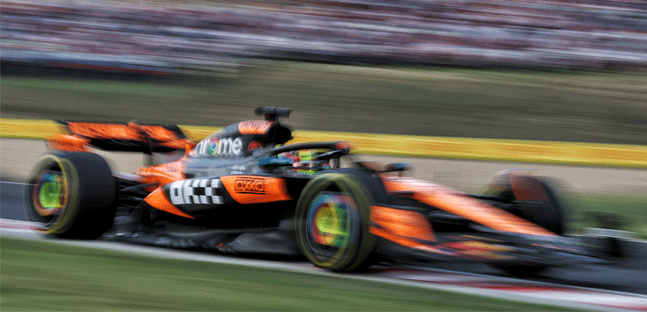 Budapest - Libere 3<br />Piastri si mette davanti a Norris