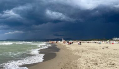 Maltempo in arrivo in Toscana: forti temporali giovedì in costa e interne