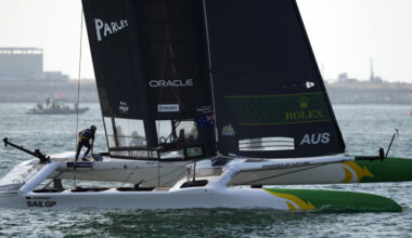 Vela, Italia nelle retrovie dopo quattro regate al SailGP di Sassnitz. Australia in fuga