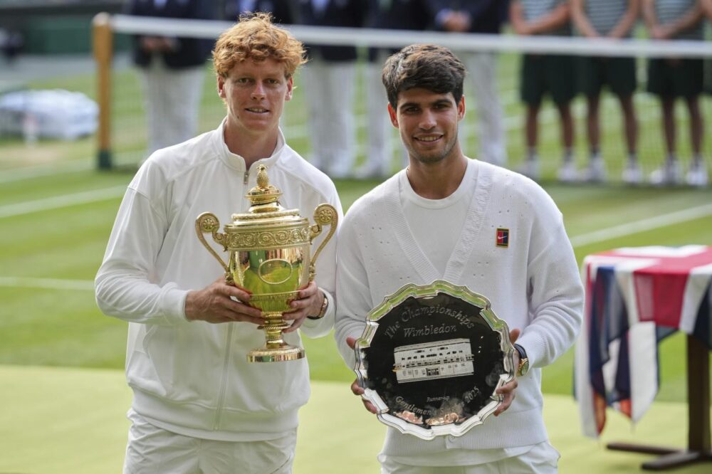 Jannik Sinner e Carlos Alcaraz