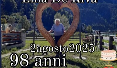 OGGI LINA DE RIVA SPEGNE 98 CANDELINE – Radio Più