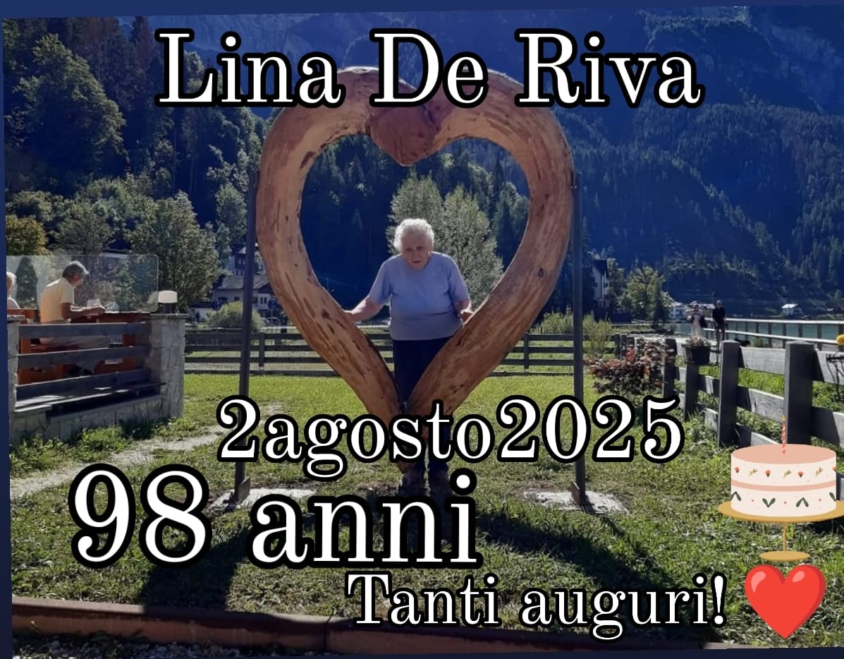 OGGI LINA DE RIVA SPEGNE 98 CANDELINE – Radio Più