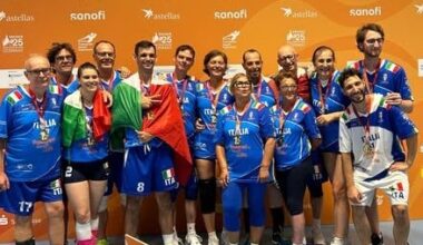 La Nazionale Italiana Trapiantati e Dializzati nuovamente sul tetto del Mondo