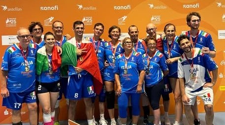 La Nazionale Italiana Trapiantati e Dializzati nuovamente sul tetto del Mondo