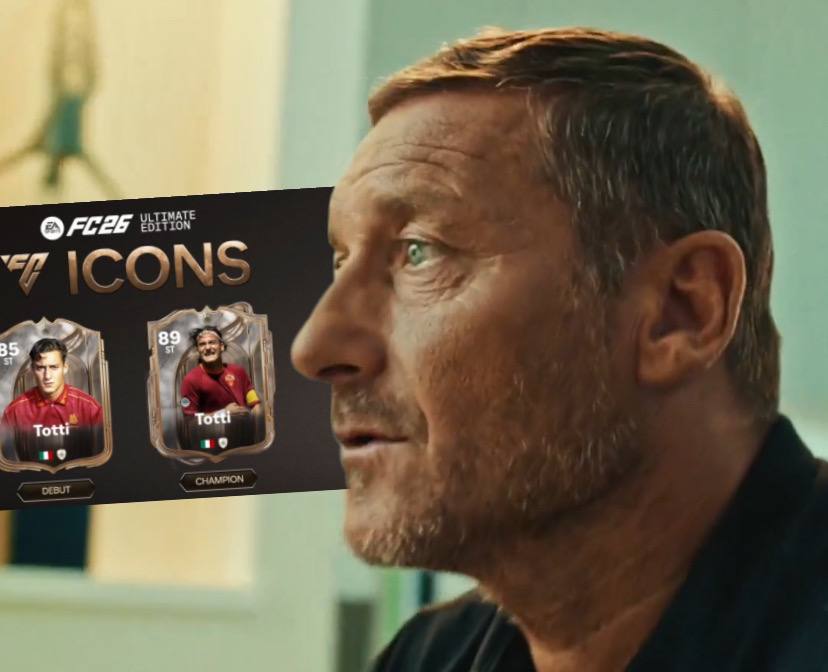 Totti annuncia la sua icona su FC26: "Mo je rifaccio er cucchiaio!"