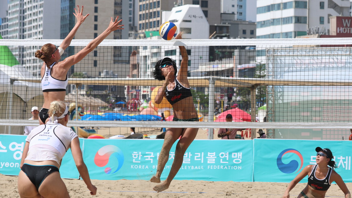 Busan, torneo internazionale di beach volley femminile - Sport