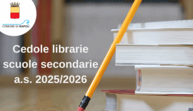 Comune di Napoli - Cedole librarie Scuola secondaria 2025/2026