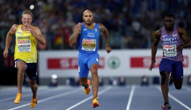 Atletica: Jacobs, lesione muscolare: salta due tappe di Diamond League