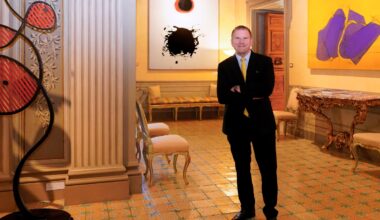 L'ambasciatore statunitense Fertitta presenta la nuova collezione d'arte di Villa Taverna: «Racconta lo spirito che condividiamo con l'Italia»