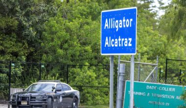 «Alligator Alcatraz, stop al trasferimento di altri detenuti, strutture da smantellare »: l'ordine di un giudice della Florida