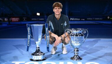 Sinner qualificato alle Atp Finals. Raggiunge Alcaraz con soli 5 tornei