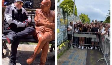 Vasco Rossi, il rito delle vacanze a Zocca tra amici, fan e la mamma «lucidissima»: «Torno nei miei boschi e non c'è niente di più bello»