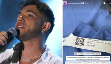 Marco Carta ricoverato in ospedale a Milano: annullato il concerto di domenica sera. Lo staff: «Si è già ripreso»