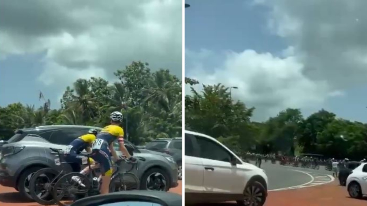 Tour de Guadaloupe, due ciclisti tagliano il percorso e rientrano nascondendosi dietro le auto: squalificati