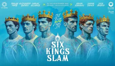 Six Kings Slam, la gaffe sulla locandina del torneo. C'è un errore su Jannik Sinner