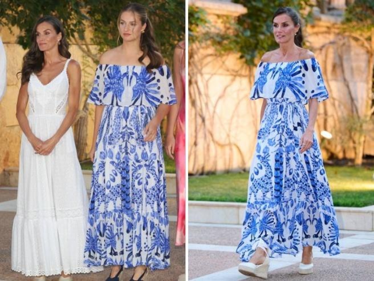Leonor di Spagna, principessa di stile con l'abito della madre: il fashion recycling, tendenza delle case reali