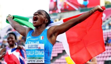 Kelly Doualla vince l'oro nei 100 metri agli Europei U20 di Tampere