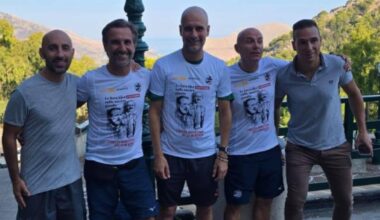 Palermo, Guardiola in pellegrinaggio da Santa Rosalia