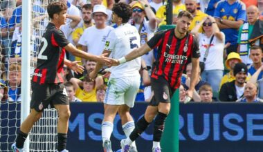 FINALE Leeds-Milan 1-1: gol di Gimenez e Stach. Doppia traversa per Sia - La Gazzetta dello Sport