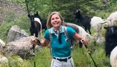 Martina Colombari entra nel cast di «Ballando con le stelle»: l'annuncio con i primi passi di danza in mezzo alle capre