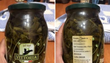 Sospetto rischio di botulino: richiamati due marchi di friarielli provenienti da uno stabilimento di Scafati