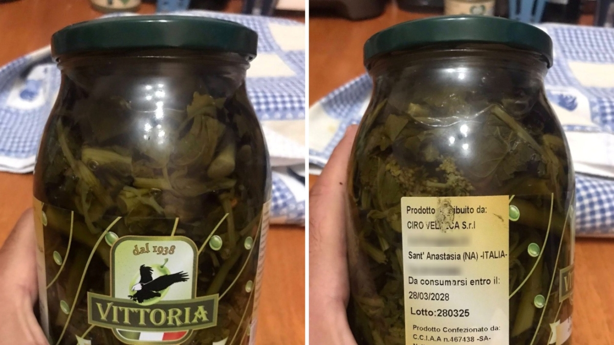 Sospetto rischio di botulino: richiamati due marchi di friarielli provenienti da uno stabilimento di Scafati