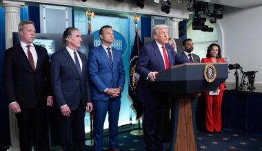 Trump dichiara lo stato d'emergenza e schiera la Guardia Nazionale a Washington: «È tempo di ristabilire la legge e l'ordine»