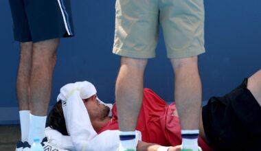 Rinderknech crolla per il troppo caldo all'Atp Cincinnati