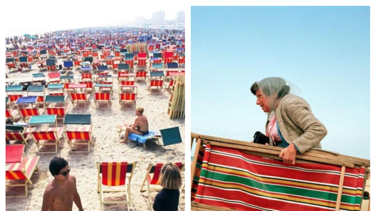 Così si stava in spiaggia: gli scatti dei fotografi Magnum raccontano come eravamo sul bagnasciuga