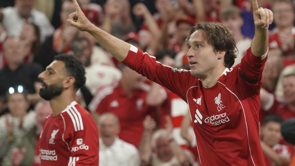 Chiesa dopo il gol decisivo in Liverpool-Bournemouth: "Spinto dentro da Diogo Jota"