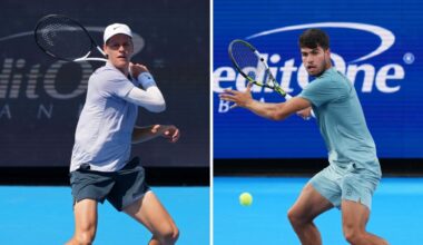 Sinner-Alcaraz, dove vedere in tv la finale del Masters 1000 di Cincinnati