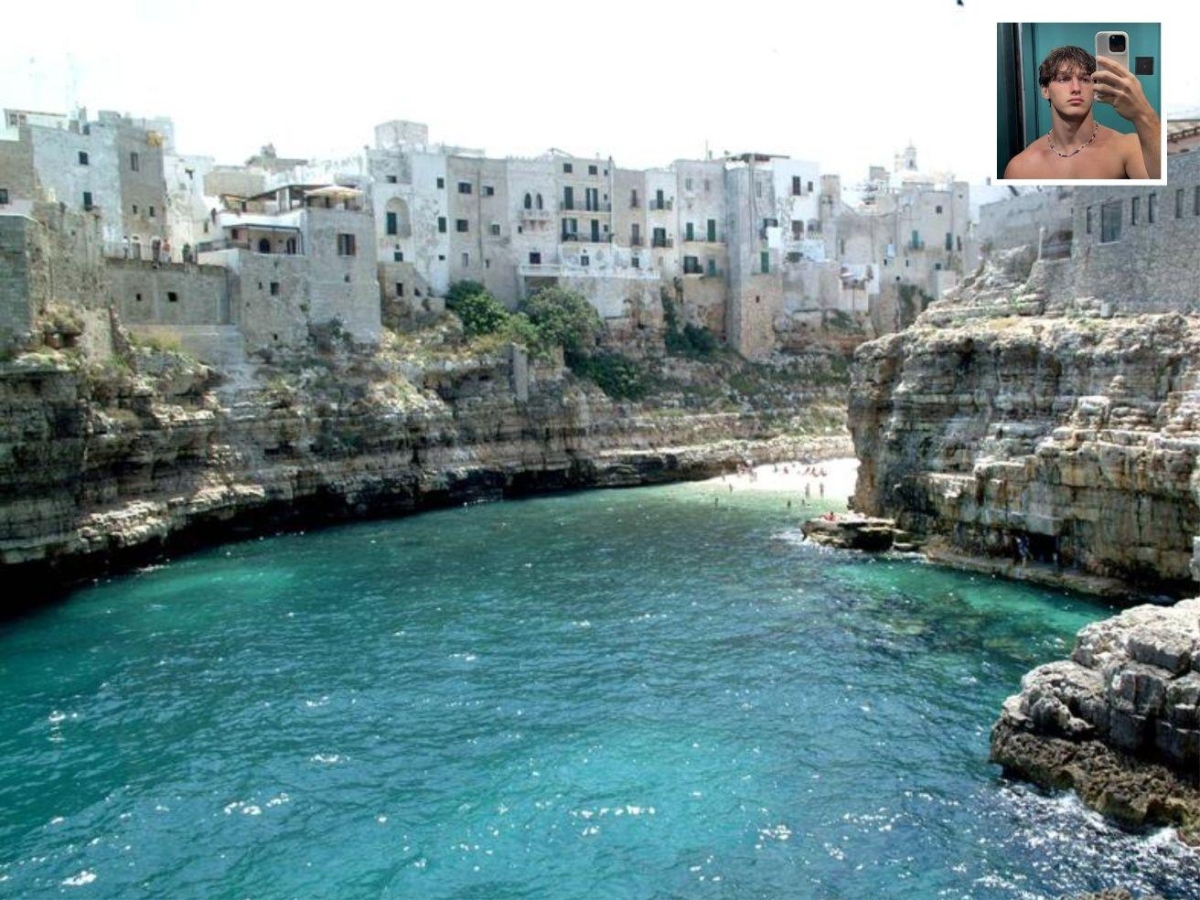 Polignano a Mare, si tuffa dalla scogliera ma sbatte la testa contro una roccia: muore turista di 23 anni
