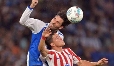 Espanyol-Atletico Madrid 2-1: gol di Julian Alvarez, debutti amari per Ruggeri e Raspadori