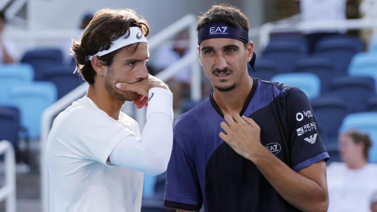 Tennis, Musetti e Sonego perdono la finale del doppio a Cincinnati