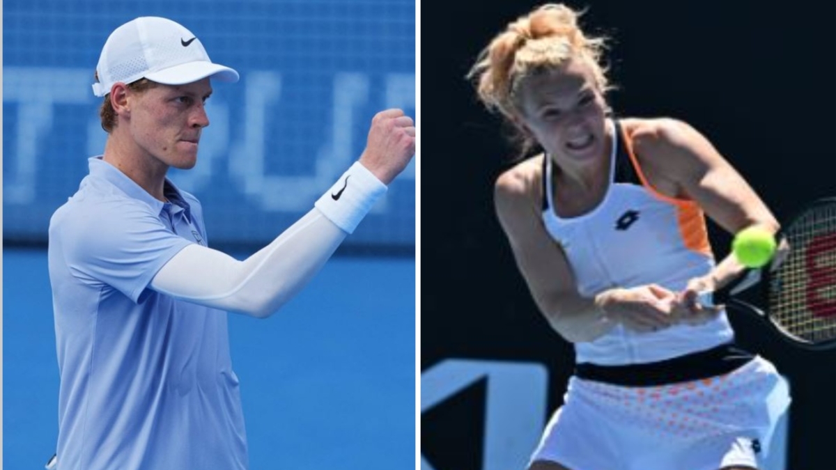 Sinner in coppia con Katerina Siniakova nel doppio misto dello Us Open