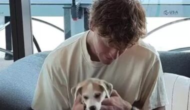 Sinner, il cucciolo senza famiglia coccolato da lui a Cincinnati viene rinominato Jannik dal nuovo padrone