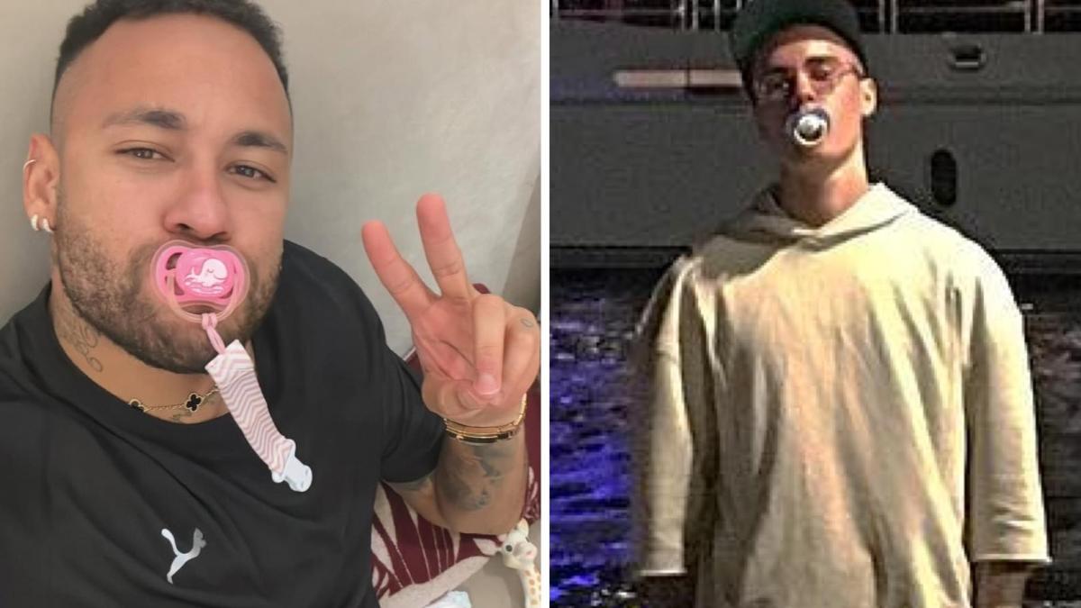 Ciuccio per adulti? Anche Neymar cede alla moda: rischi e benefici