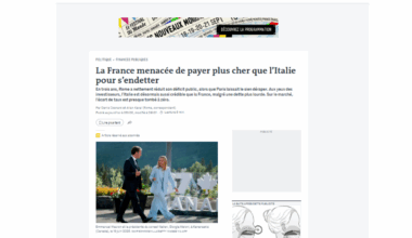 Le Monde: «Italia ormai credibile quanto la Francia, se non di più, in finanza pubblica»