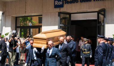 L'ultimo viaggio di Pippo Baudo: da Roma alla sua Militello