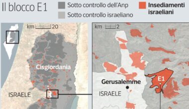 Cos'è il «Blocco E1», la colonia approvata da Israele che divide la Cisgiordania. Smotrich: «Così cancelliamo l'idea di Stato Palestinese»